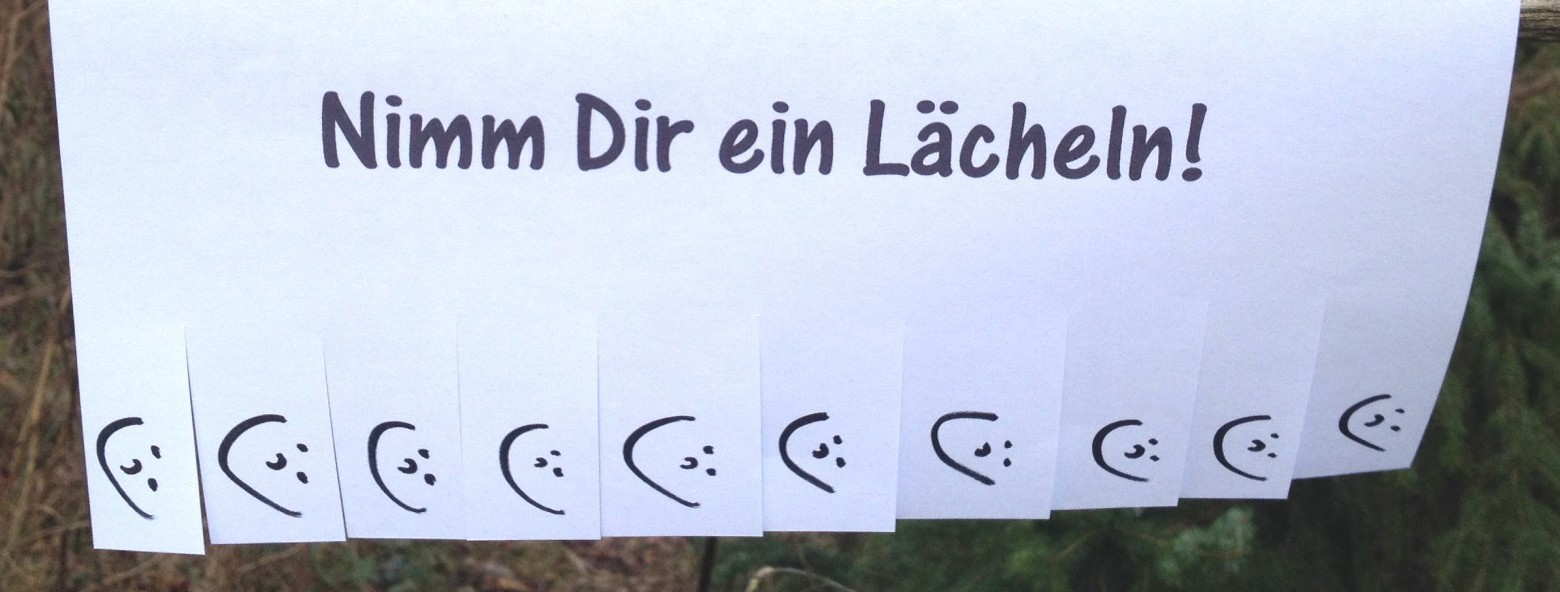 Wenn schon Runzeln, dann vom Schmunzeln!